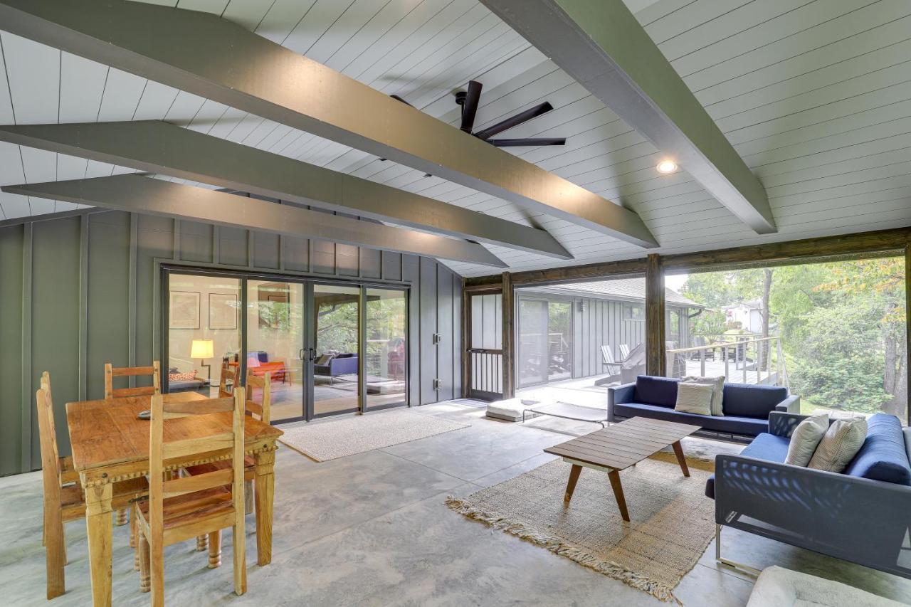 Brevard Retreat Fireplace, Deck And Screened Porch! Villa Esterno foto